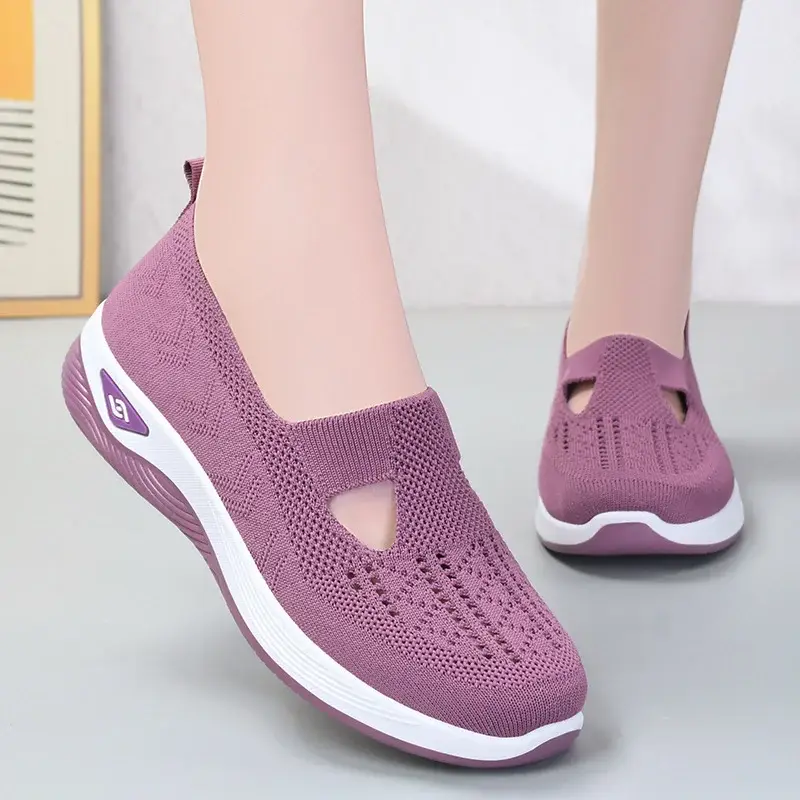 Last Day 49% OFF -Women's Woven Orthopedic Breathable Soft Sole Shoes