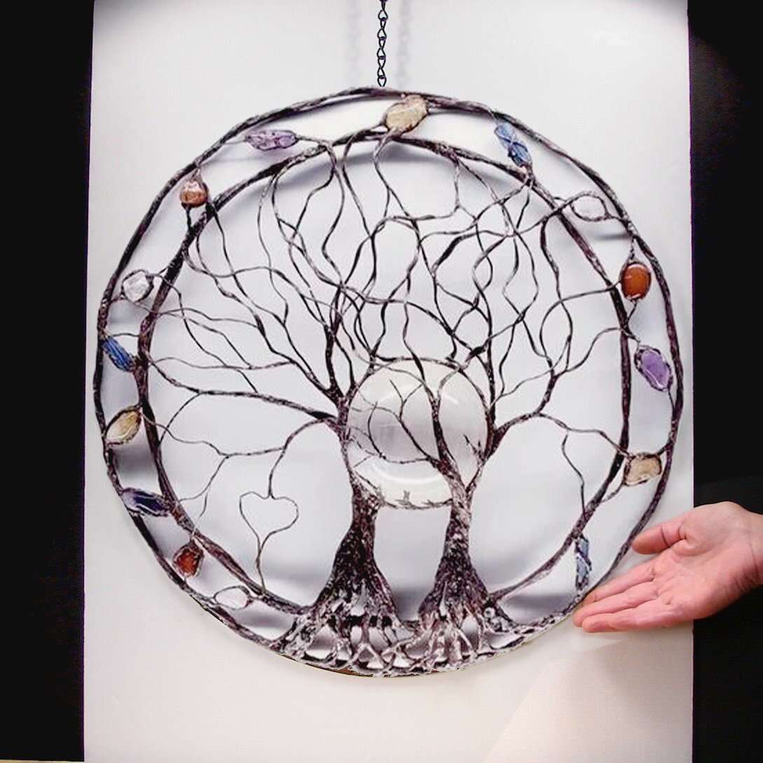 Mother's Day 49% OFF- Circle of Life Garden Wall Art, The Moon Huggers