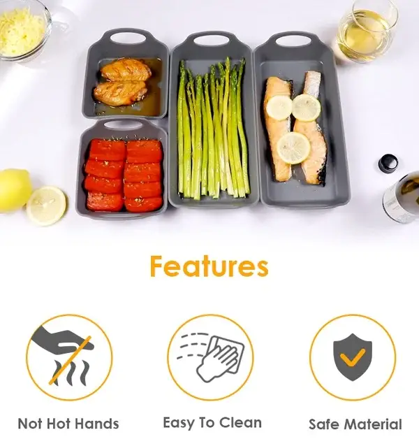 🔥Silicone Baking Sheet Pan Dividers