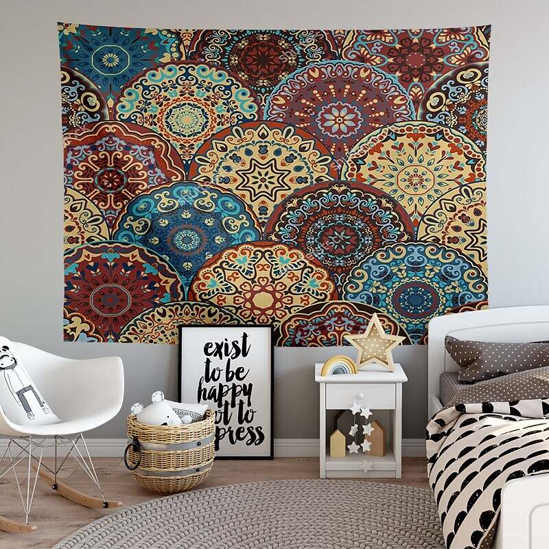 Bohemian Mandala Wall Tapestry Art Decor