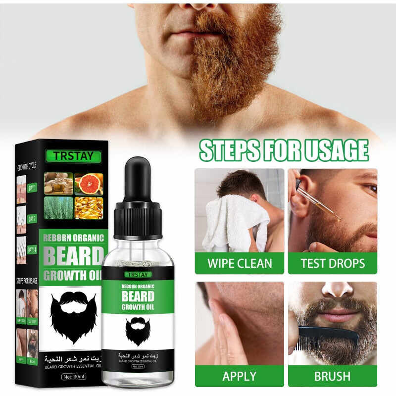 Beard Growth Oil Fluid Nourishing