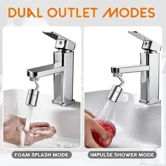 (🔥Hot Sale - 48% OFF) Universal Splash Filter Faucet - BUY 2 GET 1 FREE