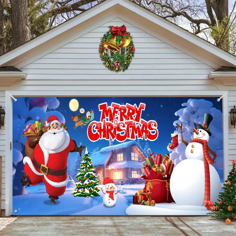 BIG SALE 49% OFF - Christmas 2023 Garage Door Decoration