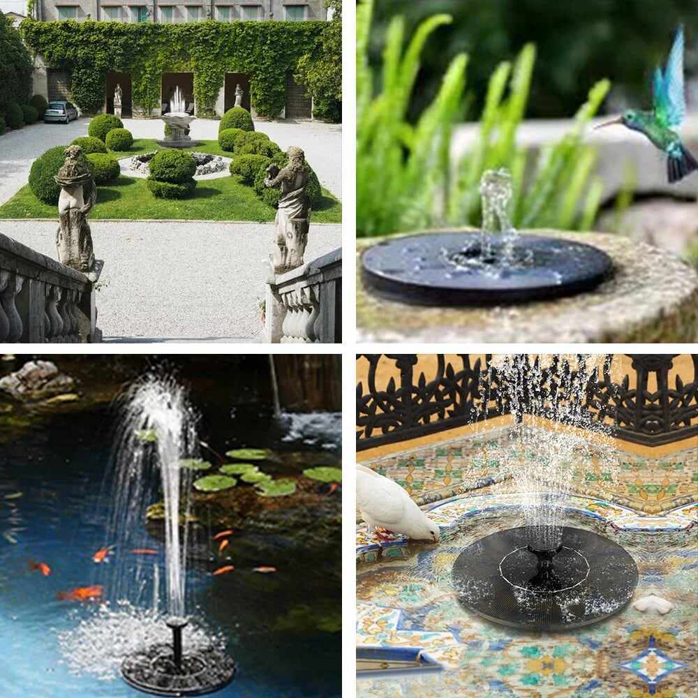 Last Day-75% OFF-Solar-Powered Bird Fountain Kit?