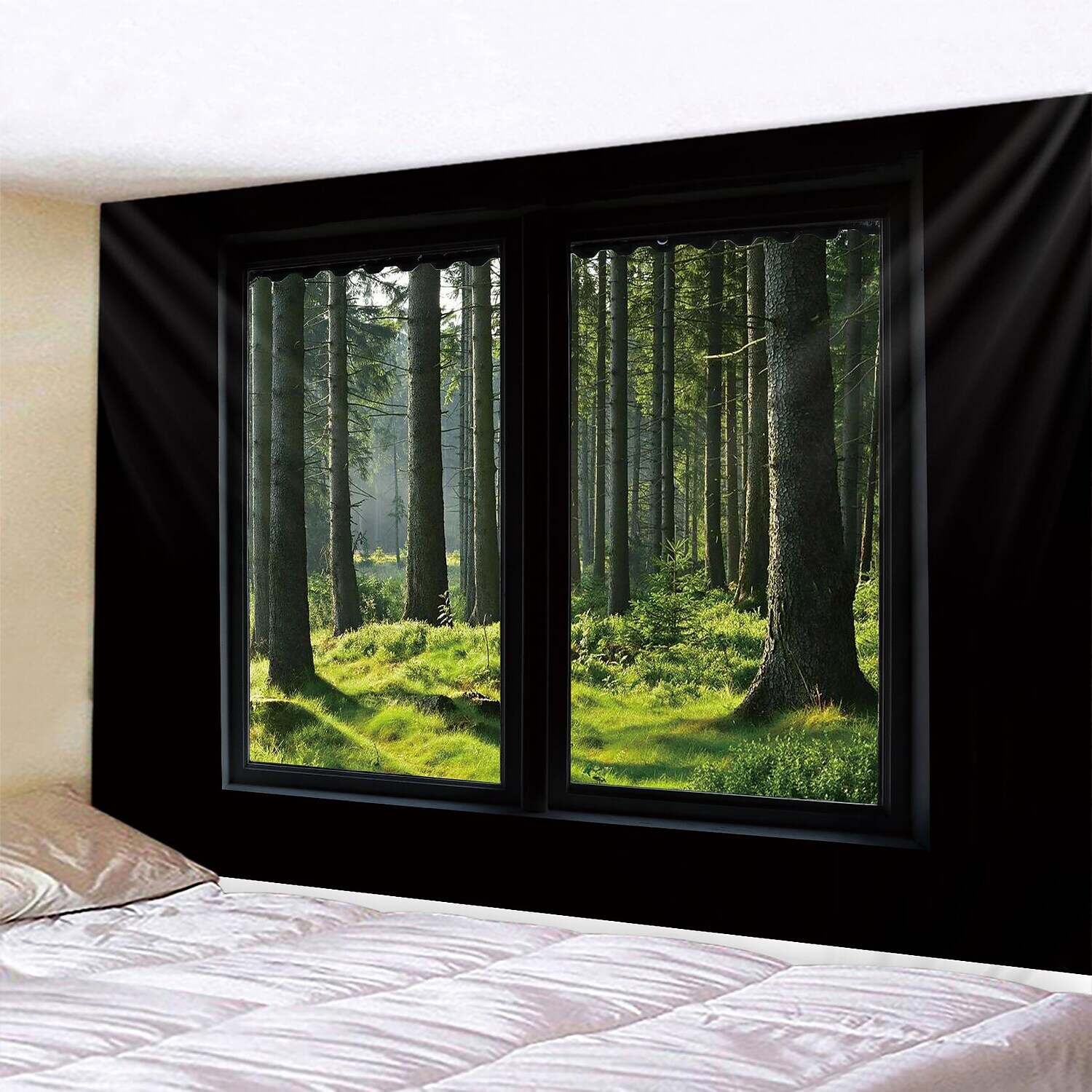 Nature Large Wall Tapestry Window Art Decor Photograph Backdrop