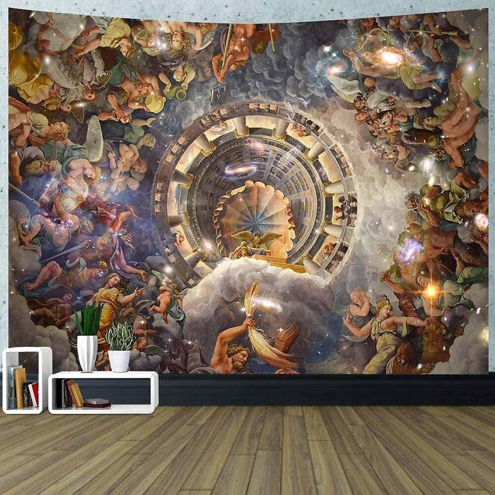 European Fairy Tapestry Wall Medieval Art Decor