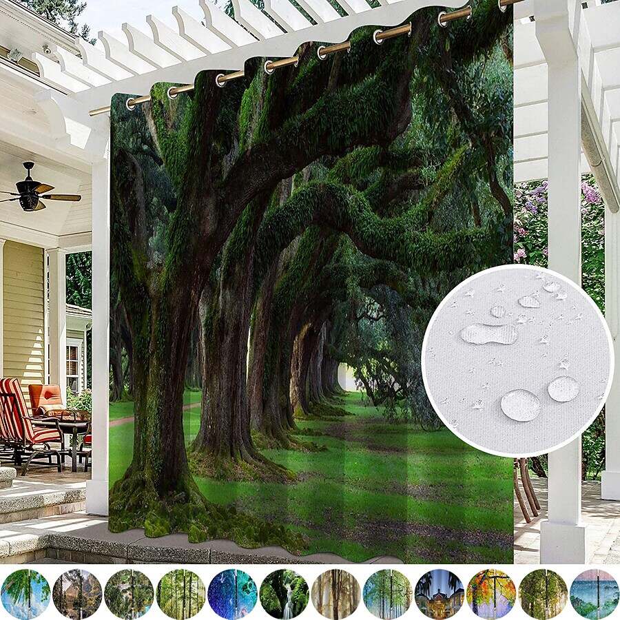 Waterproof Outdoor Curtain Privacy