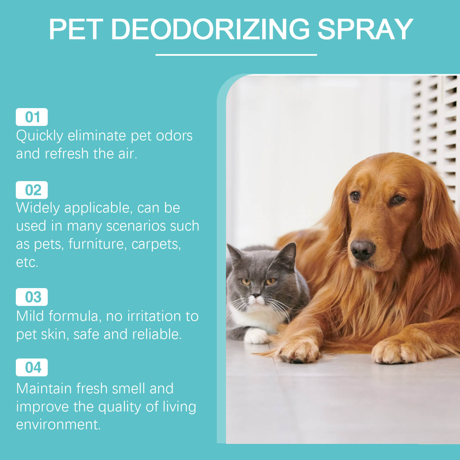 Pet Deodorizing Spray