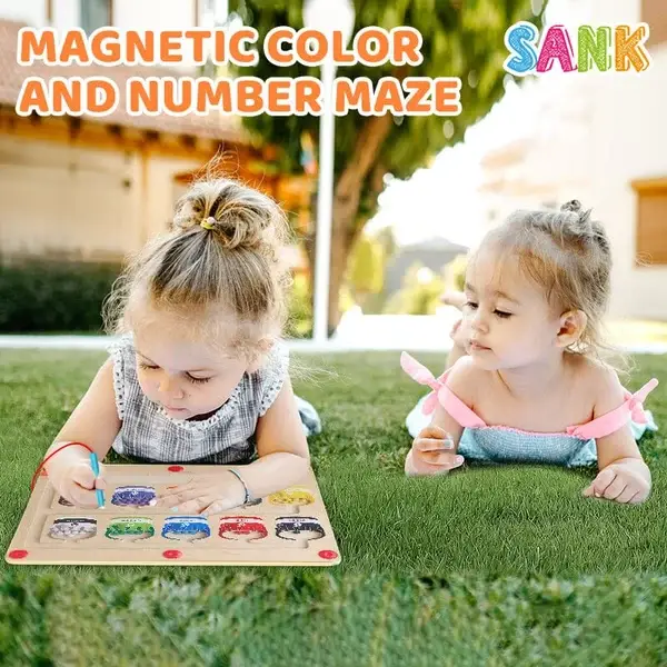 🔥LAST DAY PROMOTION- SALE 48% OFF🔥Magnetic Color and Number Maze