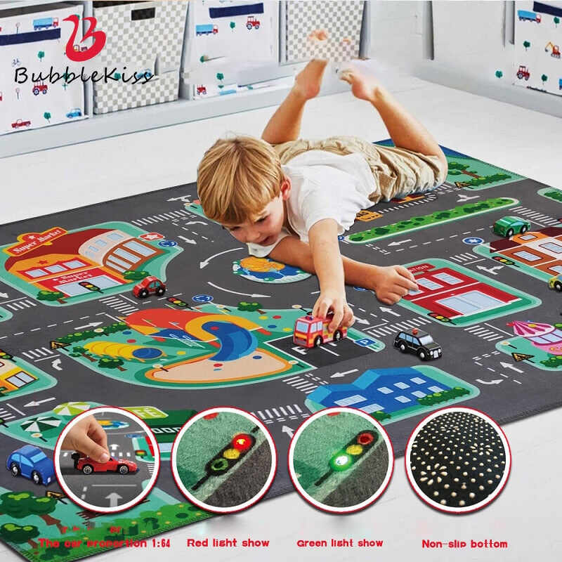 LED Lighter Rode Rugs For Kid Play Climb Carpets