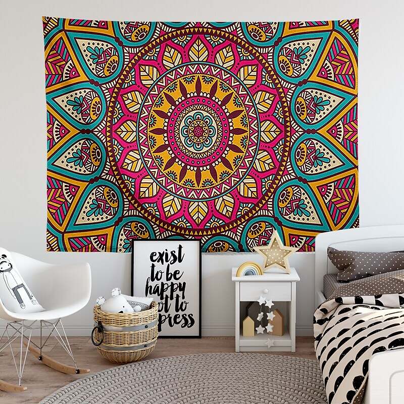 Bohemian Mandala Wall Tapestry Art Decor