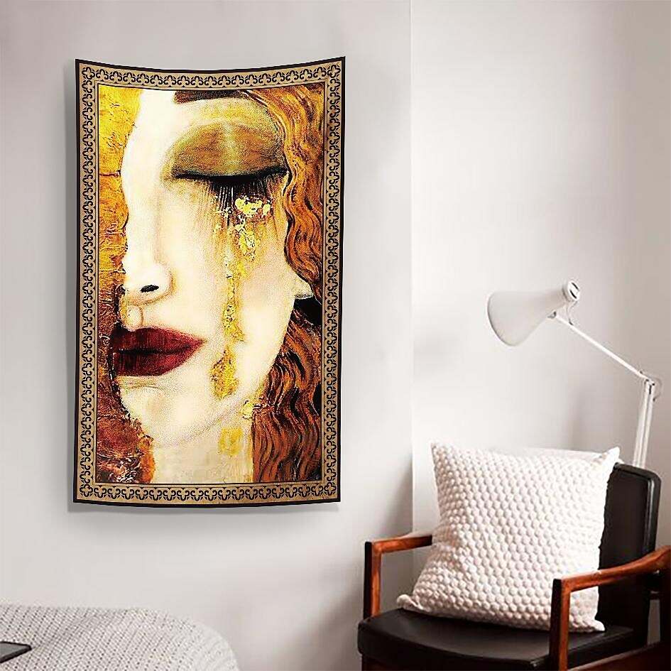 Gustave Klimt Wall Tapestry Art Decor Famous Painting Style