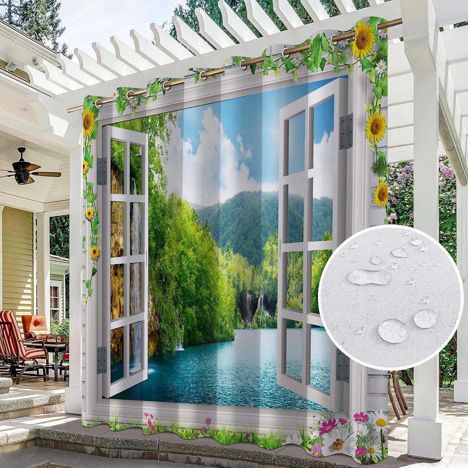 Waterproof Outdoor Curtain Privacy