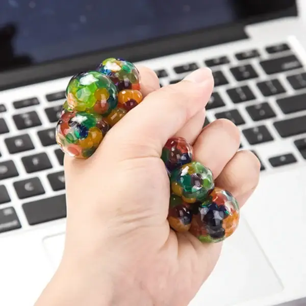 🔥BIG SALE-Psychedelic Rainbow Stress Reliever Ball-🔥BUY MORE SAVE MORE