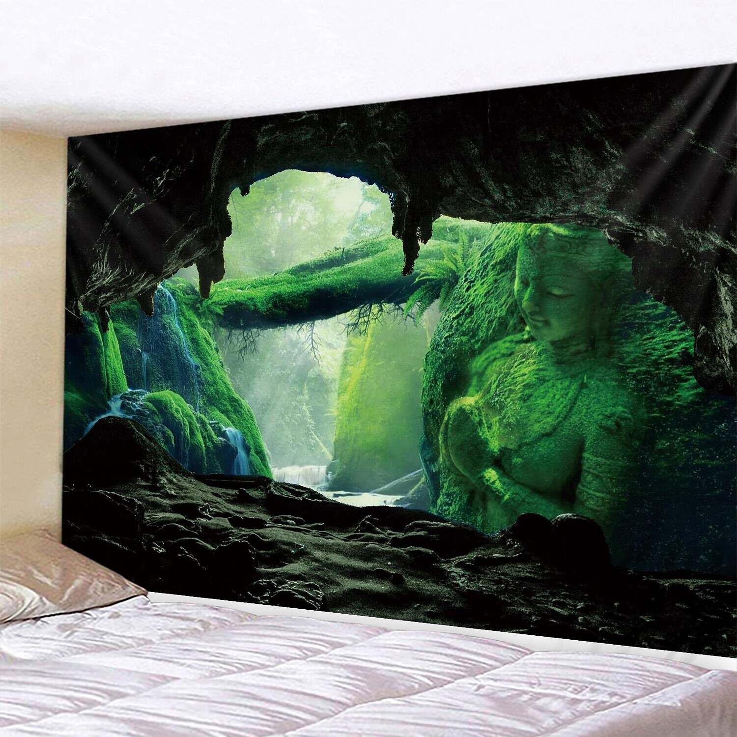 Natural Large Wall Tapestry Cave Art Decor Photograph Backdrop