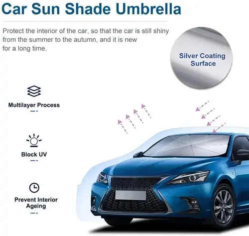 Car Windshield Sun Shade Umbrella (Buy 2 Get 10% OFF & FREE SHIPPING)