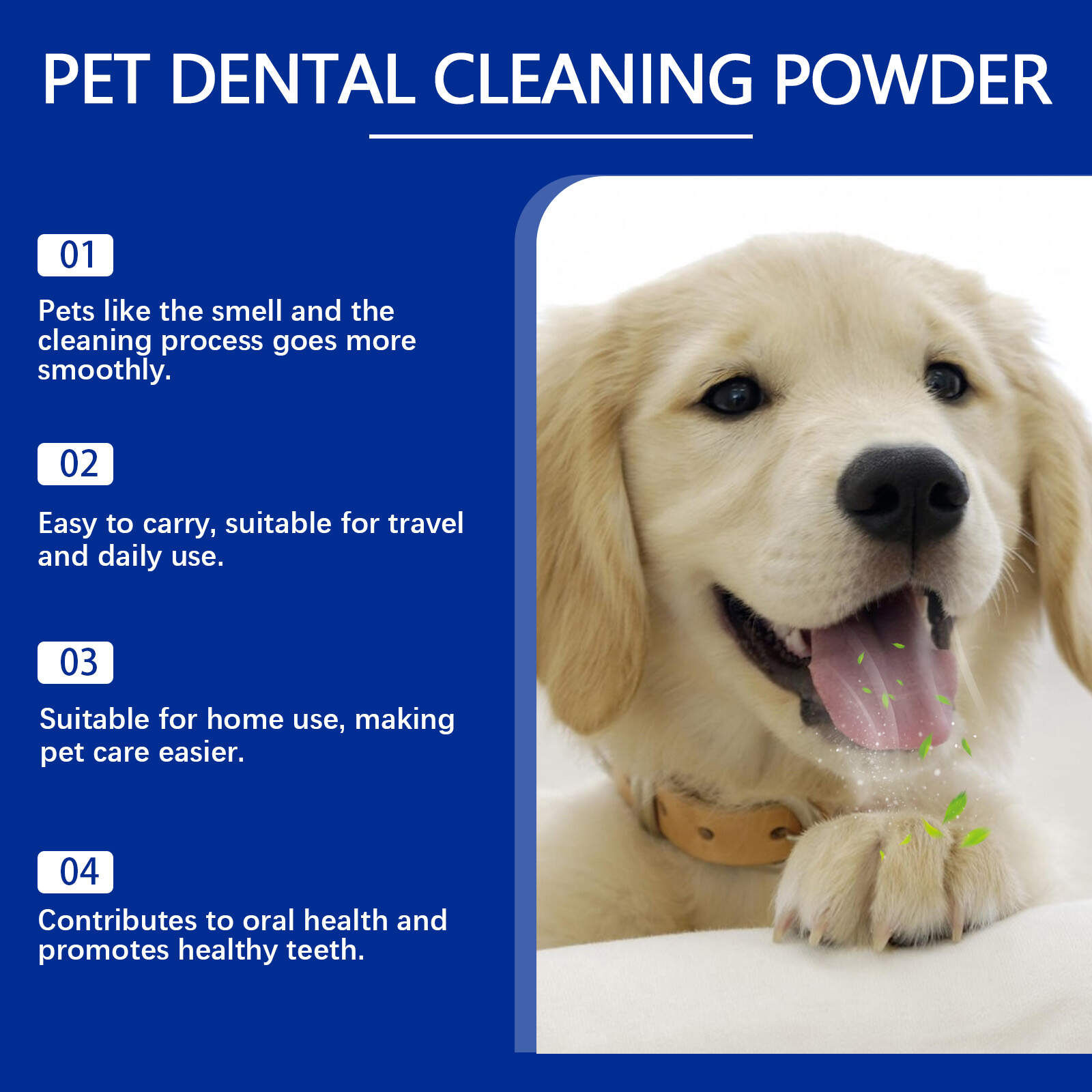 Pet Dental Cleaning Powder