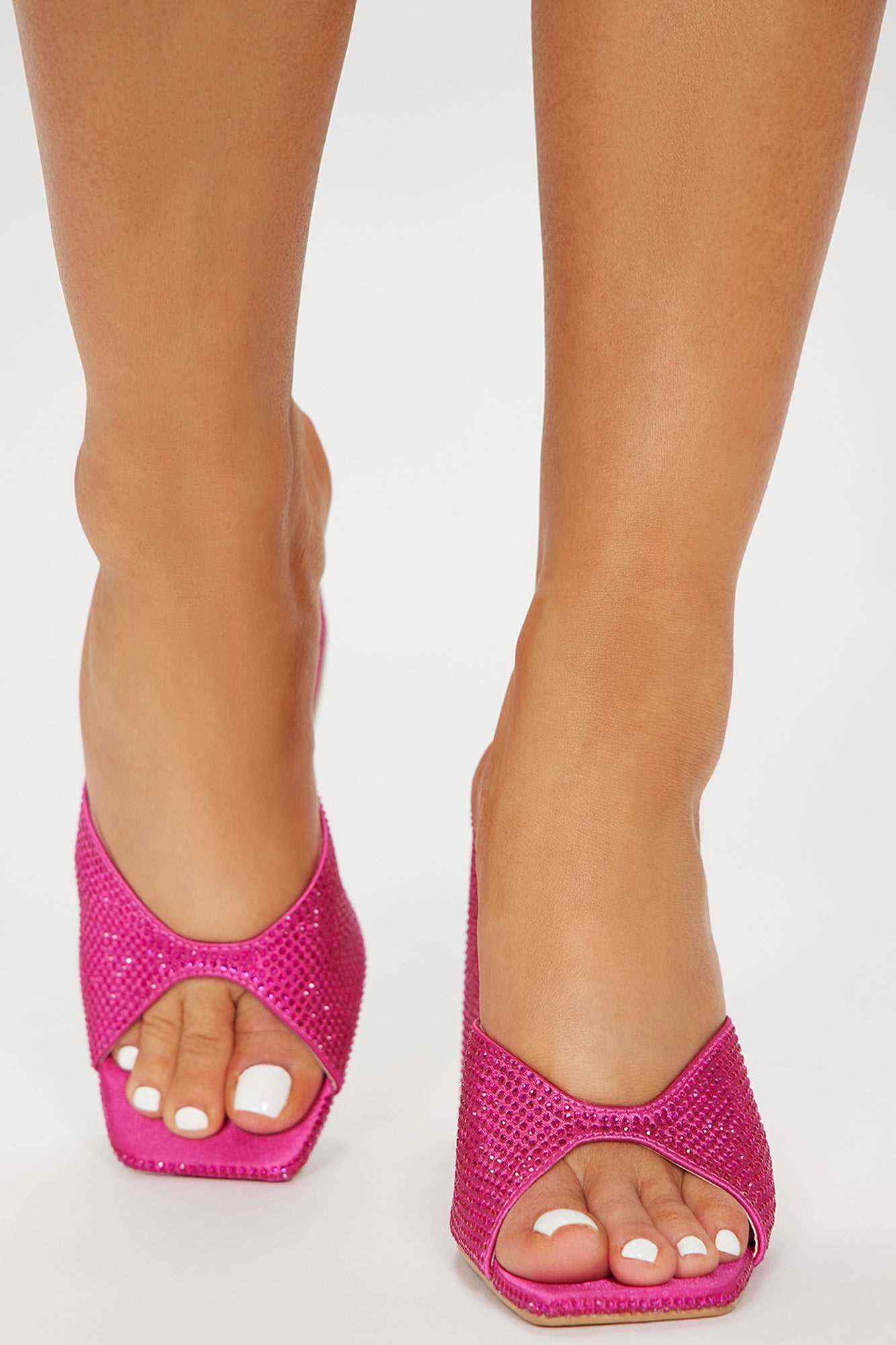 Secret Keeper Heeled Mules   Pink