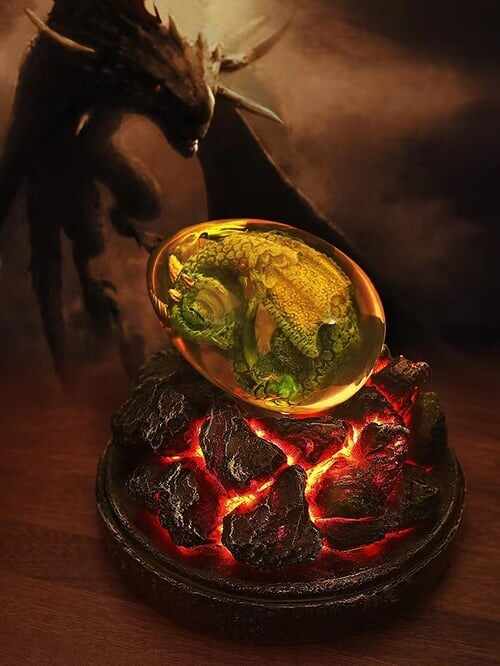 [Hot sale 46% OFF]Lava Dragon Egg-Perfect gift for dragon lovers&Free shipping if you buy two