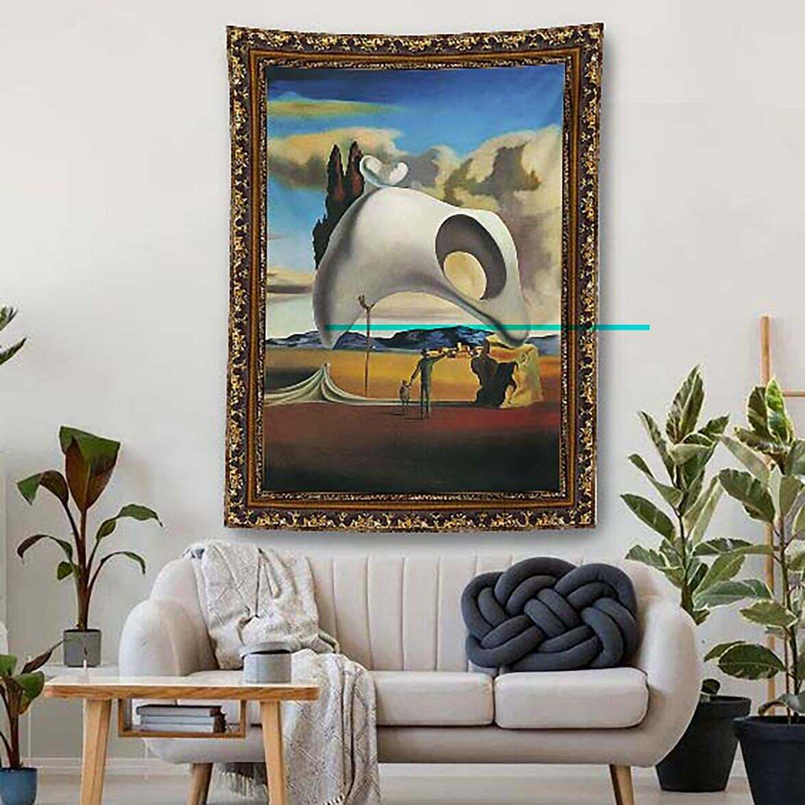 Salvador Dali Wall Tapestry Art Decor Famous Painting Style