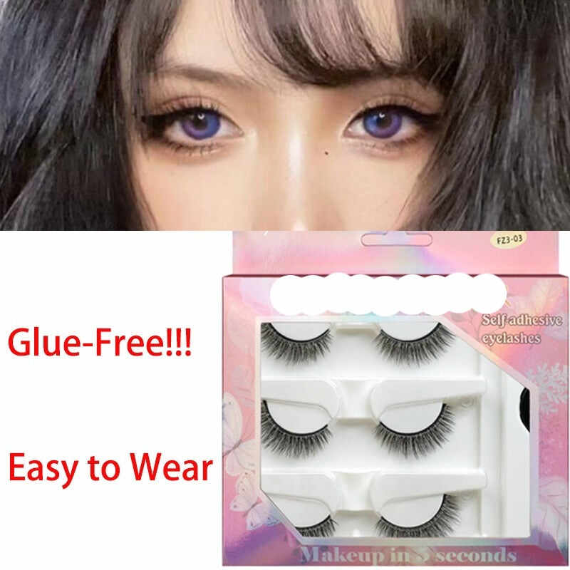 Magnetic Eyelashes Set of 3 pairs