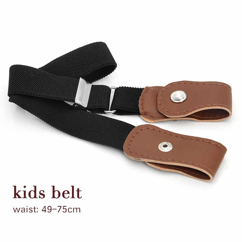 Free Buckle Women Stretchy Belt