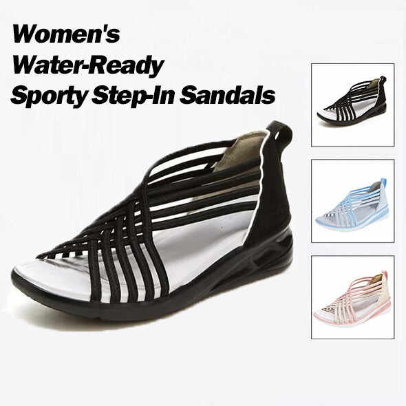 WATER-READY STEP-IN SANDALS