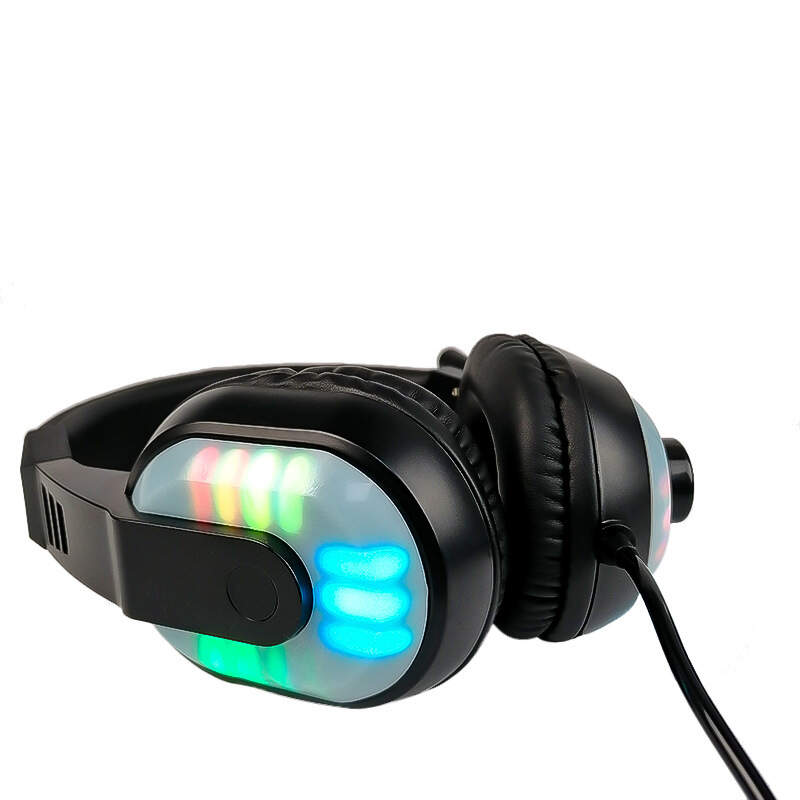 illuminated stereo over ear headphones