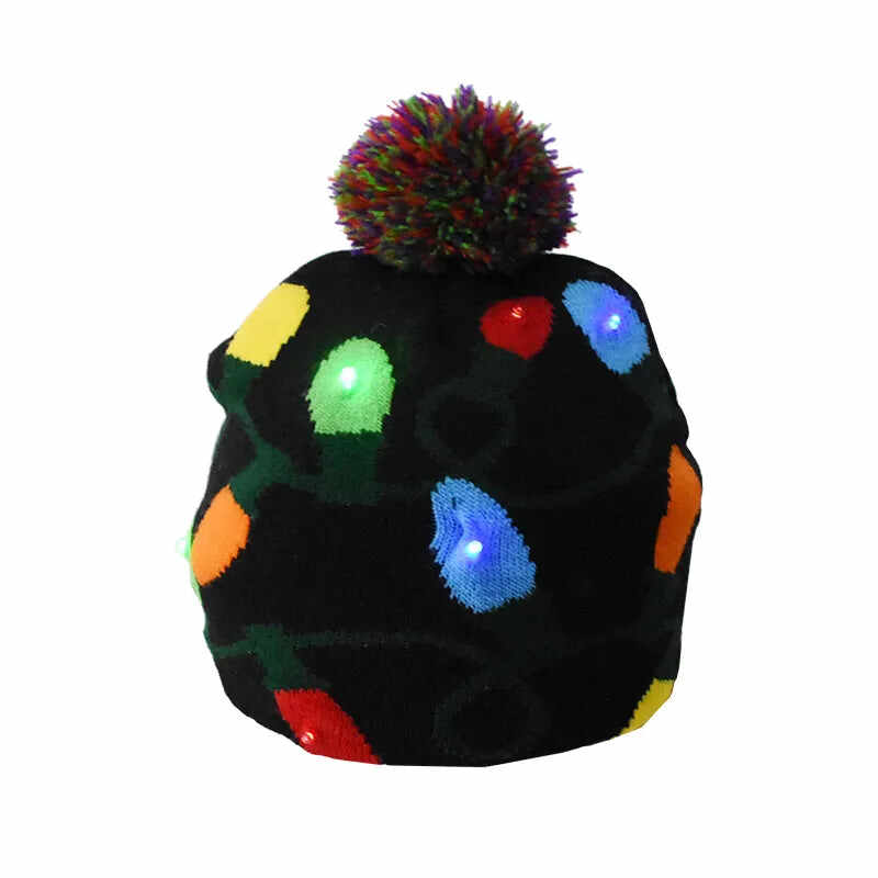 Early Christmas Sale 50% OFFChristmas Theme LED Beanies - Buy 4 Get 1 Free