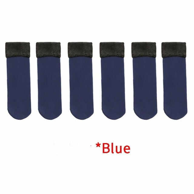 Buy 1 (2 pairs), Get 1pair  Velvet Women Winter Warm Thicken Thermal Socks (2pairs)