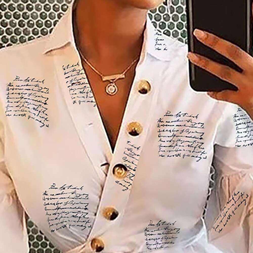 Fall 2019 Long Sleeve Fashion Women V