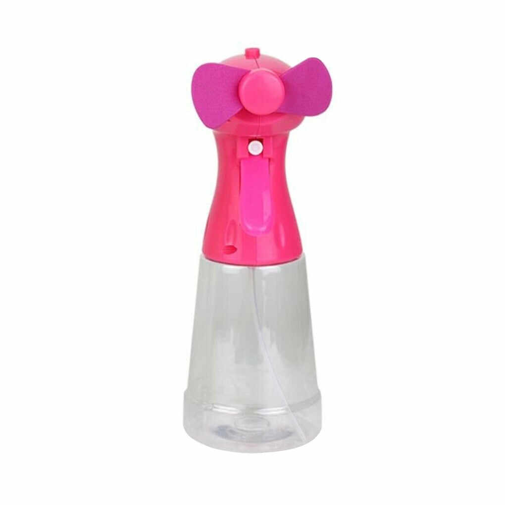 Mini Fan with Nebulizer Water Spray Portable Battery Sprayer