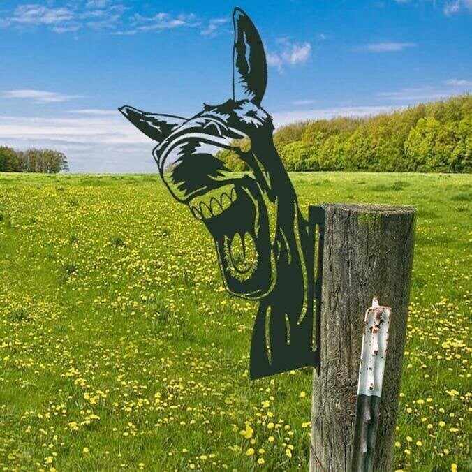 Only$19.99Farm Peeping Animal Metal Art(Buy 3 Free Shipping)