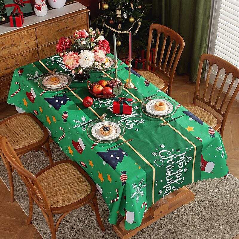 Christmas Decoration Rectangle Tablecloth