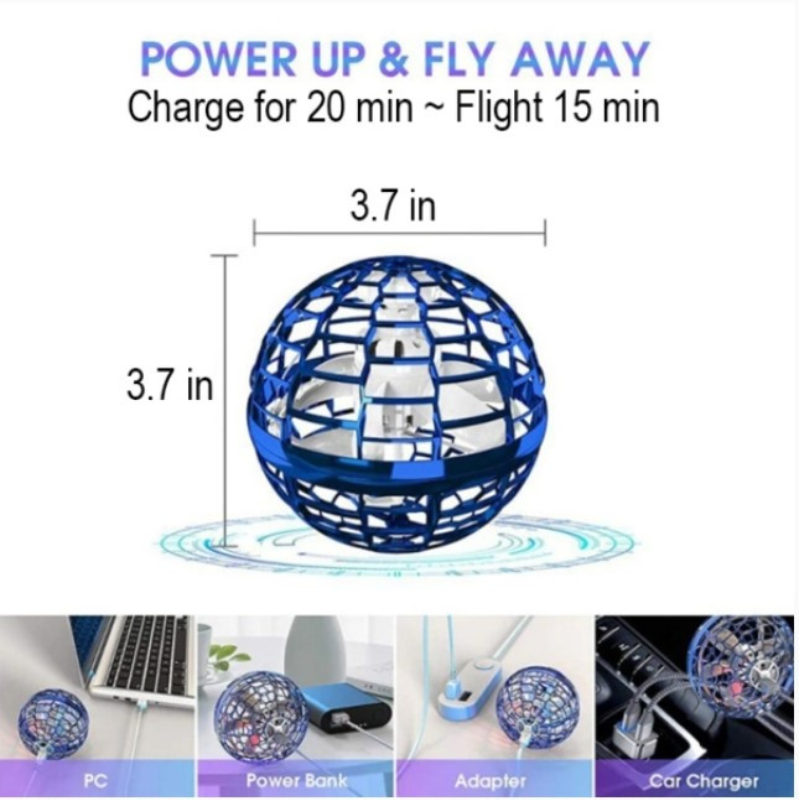 Flying Ball Boomerang Flyorb Magic With LED