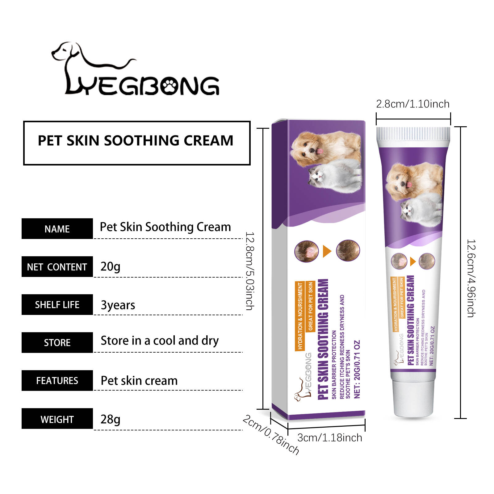 Pet Skin Soothing Cream