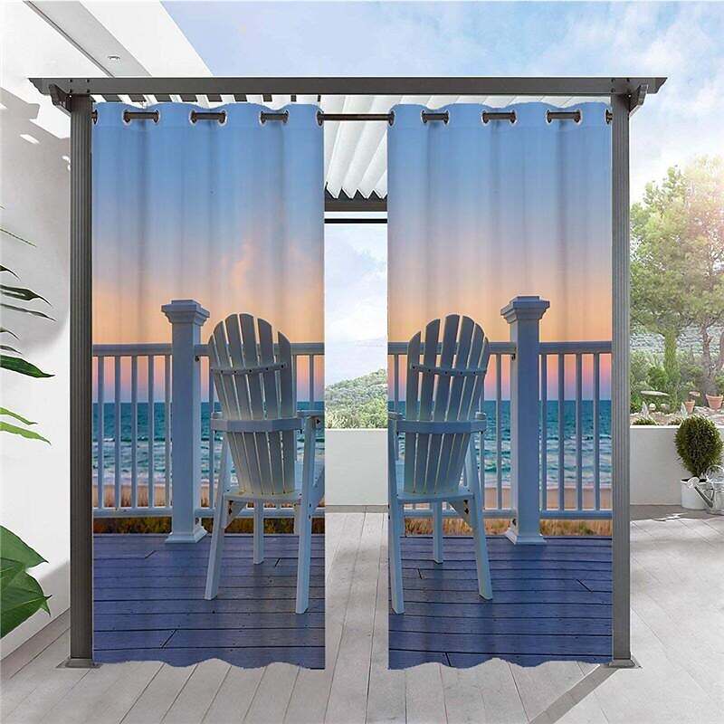 Waterproof Outdoor Curtain Privacy