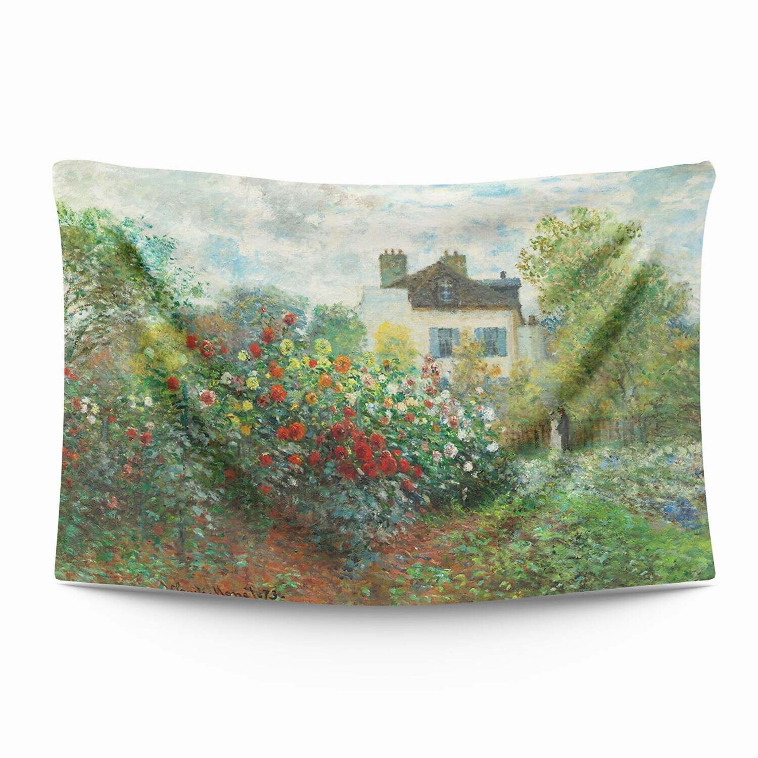 Oil Painting Floral Wall Tapestry Art Decor