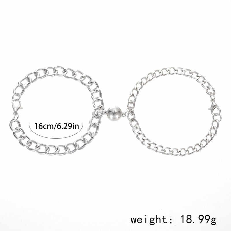 MAGNETIC LOVE BRACELET SET