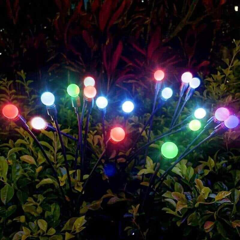 Father's Day Promotion IP65 Waterproof Solar Powered Firefly Garden Light(Buy 3 Free Shipping)