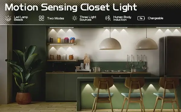 🔥LAST DAY 47% OFF💡THREE color temperature led motion sensor cabinet light