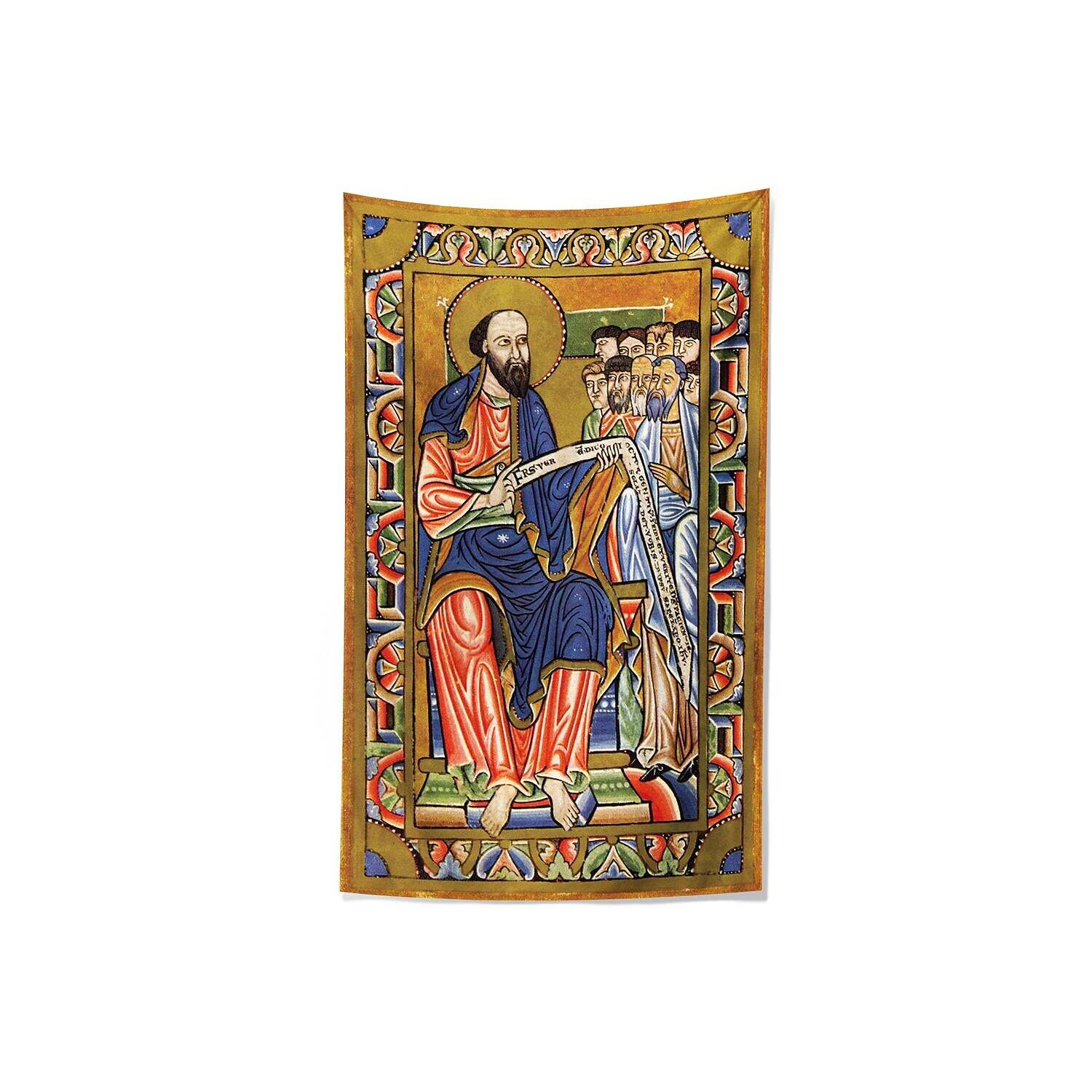 Medieval Painting Wall Tapestry Art Decor