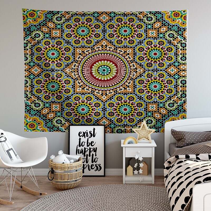 Bohemian Mandala Wall Tapestry Art Decor