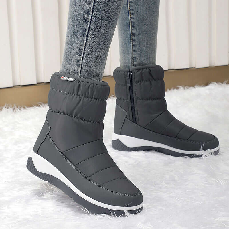 Women's Warm Waterproof Snow Boots