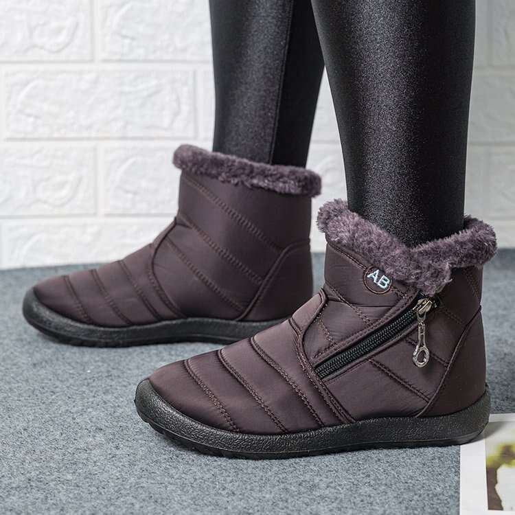 Women's Warm Waterproof Snow Boots