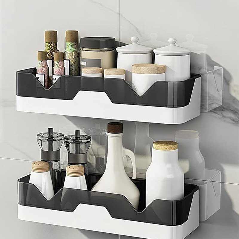 Adhesive Wall Mounted Bathroom Shelves