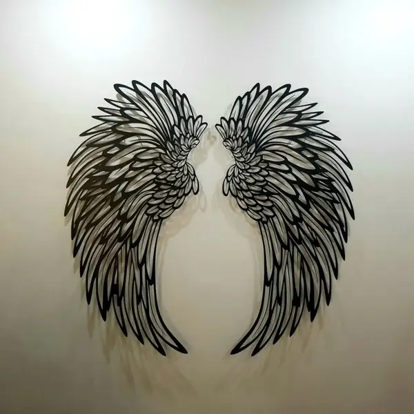 🔥 49% OFF🔥 - 1 PAIR ANGEL WINGS METAL WALL ART WITH LED LIGHTS-🎁GIFT TO HER【BUY 2 FREE SHIPPING】