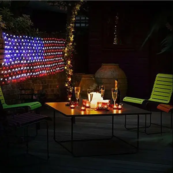 420 LED - Large Outdoor Flag Net Lights