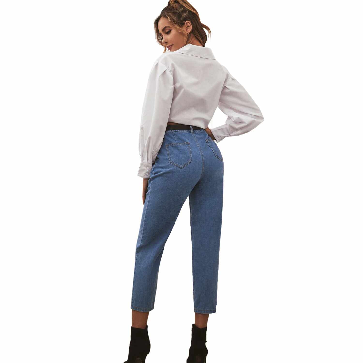 Ladies Denim Trousers