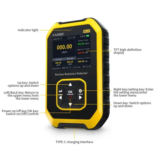 🍀A must-have for every family 🎁Nuclear radiation detector